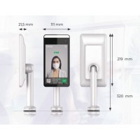 Termoscanner per controllo accessi con termocamera a riconoscimento facciale