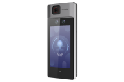 Termoscanner con riconoscimento facciale, temperatura e mascherina + QR code + piantana